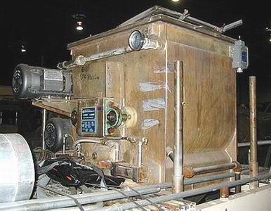 60 liter Halvor/Forberg Jacketed Fluidizing Mixer, S/S