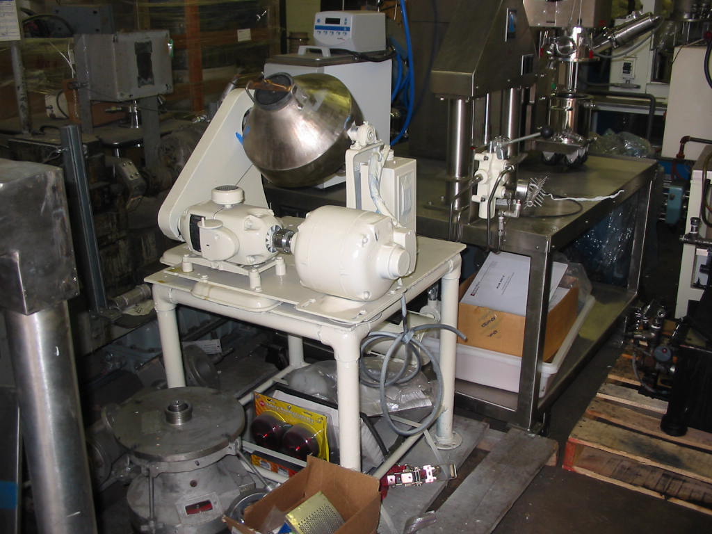 0.3 cu.ft. Patterson Double Cone Blender, Stainless Steel / urethane