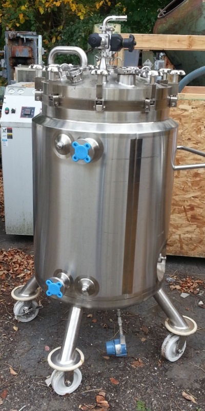 60 Gallon Reactor Body, Sanitary Stainless Steel
