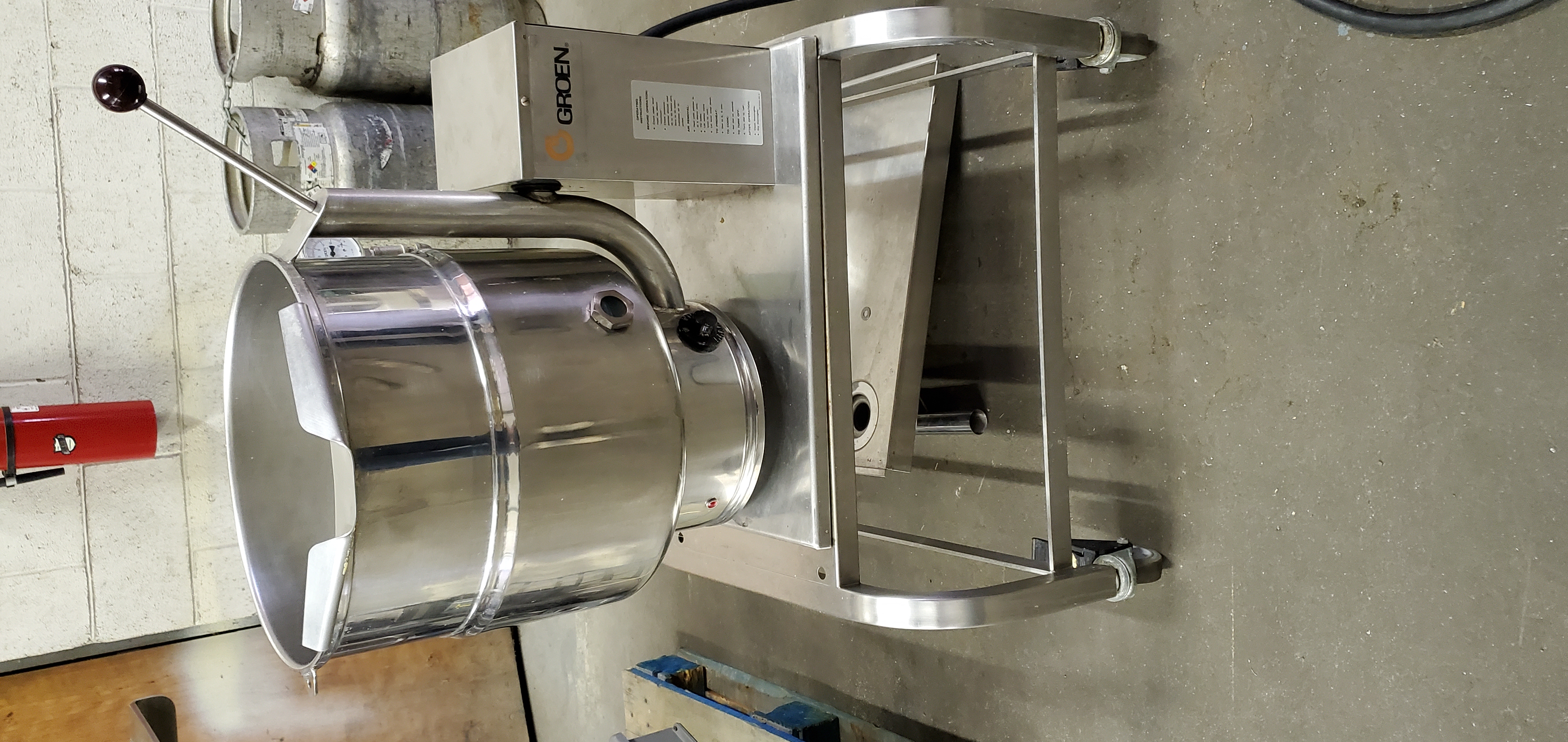 10 gallon Groen Self Contained Heated Kettle, Sanitary